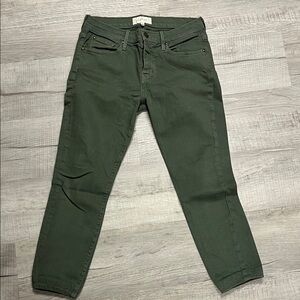 THE GREAT. Women’s Olive Slim Jeans 28 inseam 23
